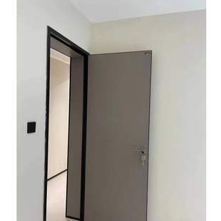 Aluminum Alloy door frame aluminum honeycomb filled ecological wooden door aluminum wooden door office partition door engineering door tooling door
