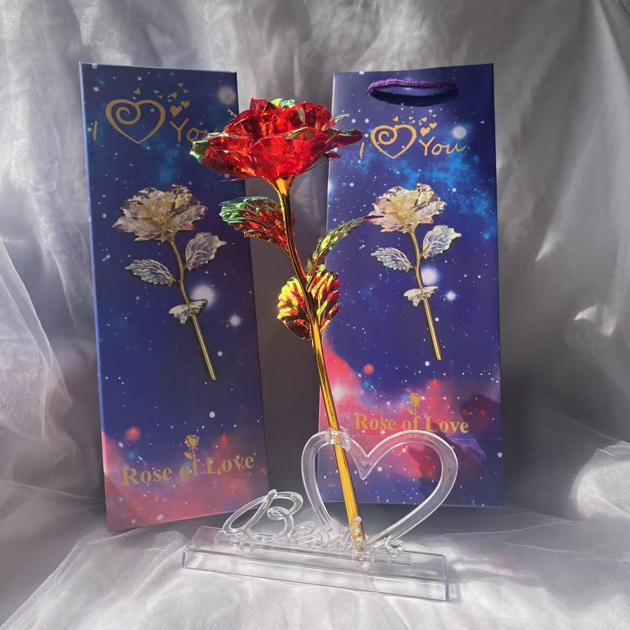 彩金红+best底座+礼盒