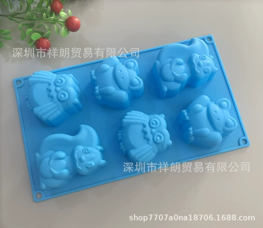 [Форма для мыла] Dorge handmade soap cake fondant silicone mold Silicone SOAP MOLD