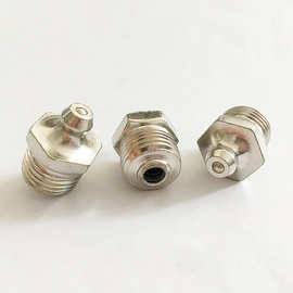 长期供应1/4-28镀镍材质直油嘴黄油嘴按量报价欢迎询价型号齐全