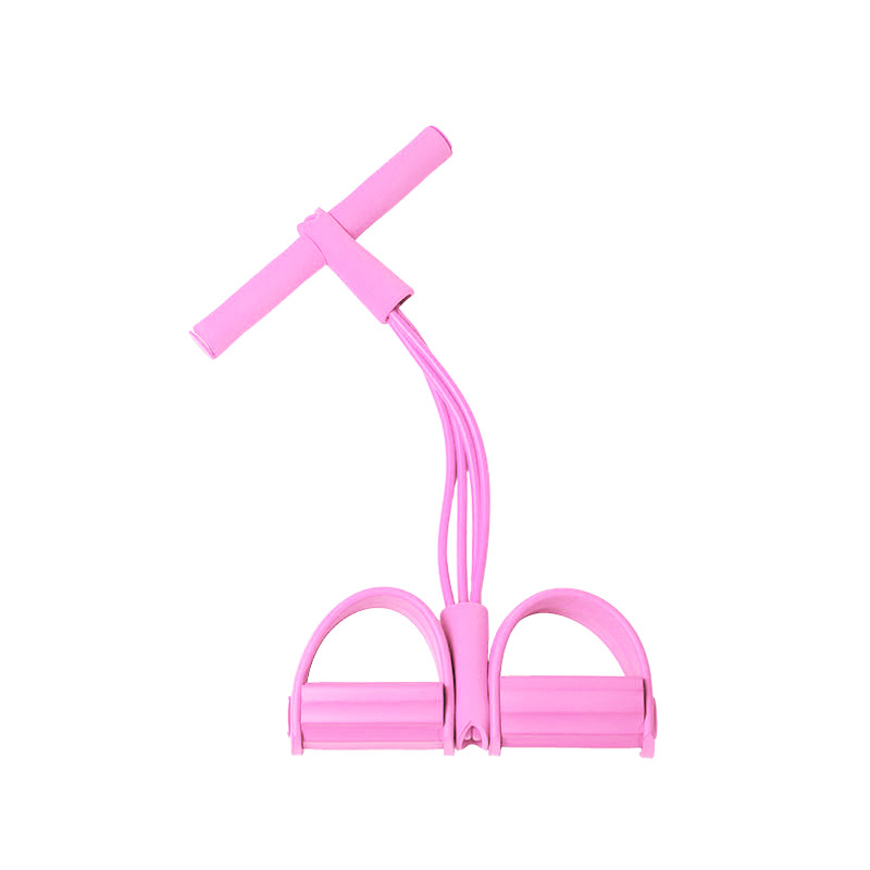 Ventas Directas de fábrica 4 tubo de tensión del pedal Dispositivo de abdominales tensión contracción cuerda yoga tensión cinturón Fitness ayuda