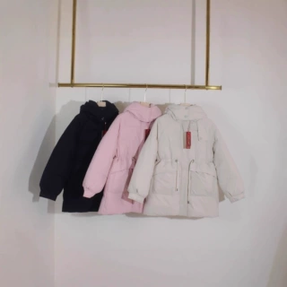 2025秋冬新款羽绒棉服女连帽短款加厚保暖棉衣外套时尚百搭大码