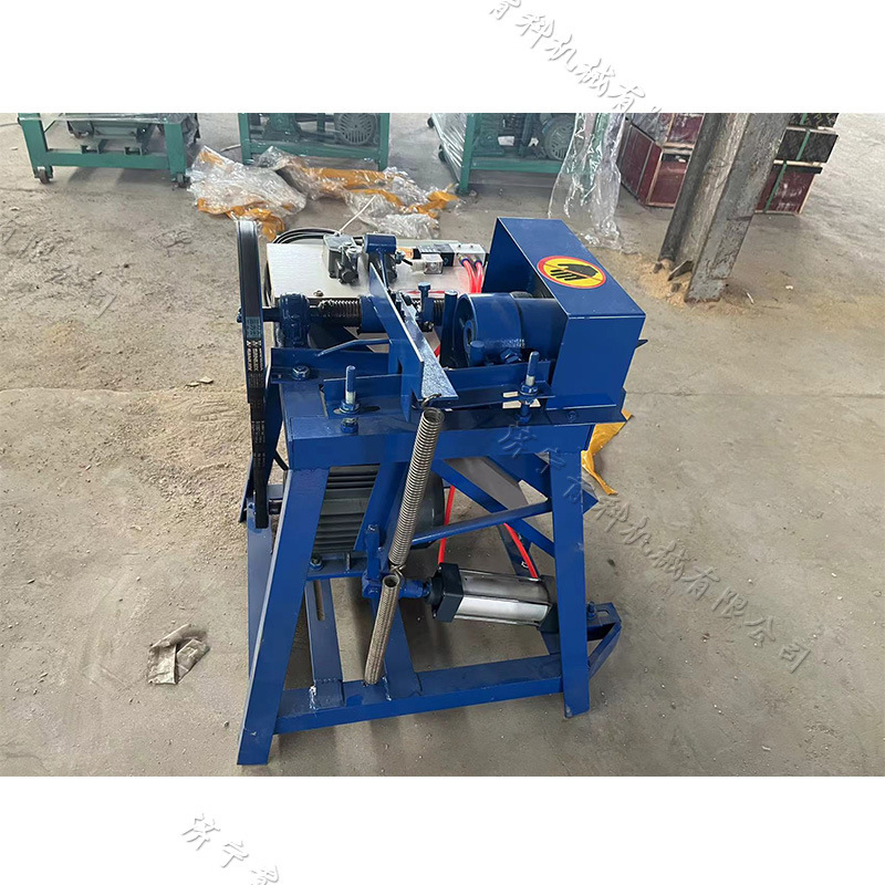 Mop Rod broom Rod tooth opener small desktop Wood threading machine electric hydraulic wooden handle tooth opener