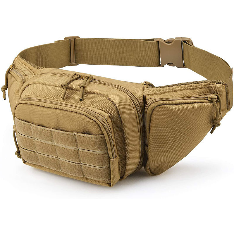 Tactical New multifuncional bolso táctico de cintura bolsa de almacenamiento de montar al aire libre bolsa de arma de cintura invisible portátil bolsa de accesorios