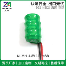4.8V��늉���ʽ늳� 110mAh 懚�늳� �A�b���� 늄ӹ���/LED����