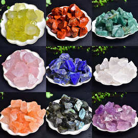 热卖粉晶青金石白水晶黑曜石绿萤石粉水晶石浅紫深紫蛋白石蓝纹石