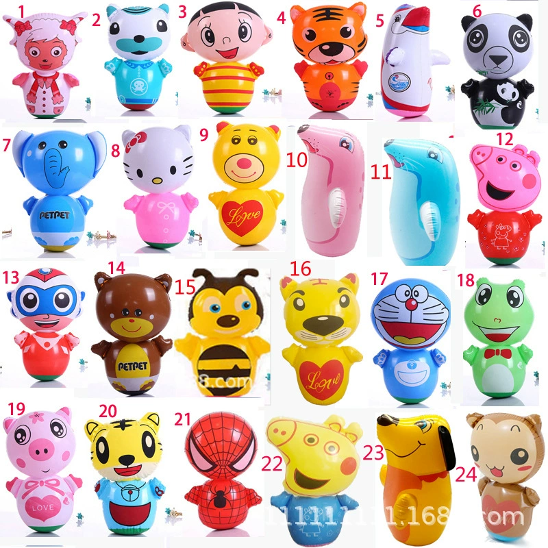 Toy, inflatable small cartoon roly-poly doll, 36