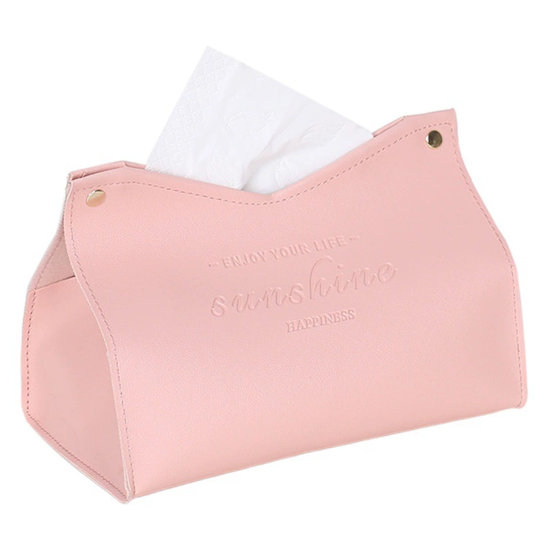 Кожаный органайзер для салфеток в машину, креативный держатель для салфеток для дома, спальни и гостиной, настольный кожаный органайзер для хранения салфеток.