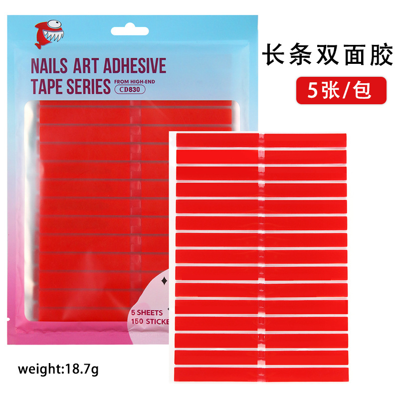 Manicure pegamento de doble cara pegamento de cristal transparente desgaste material de herramienta de uñas herramientas de manicure al por mayor