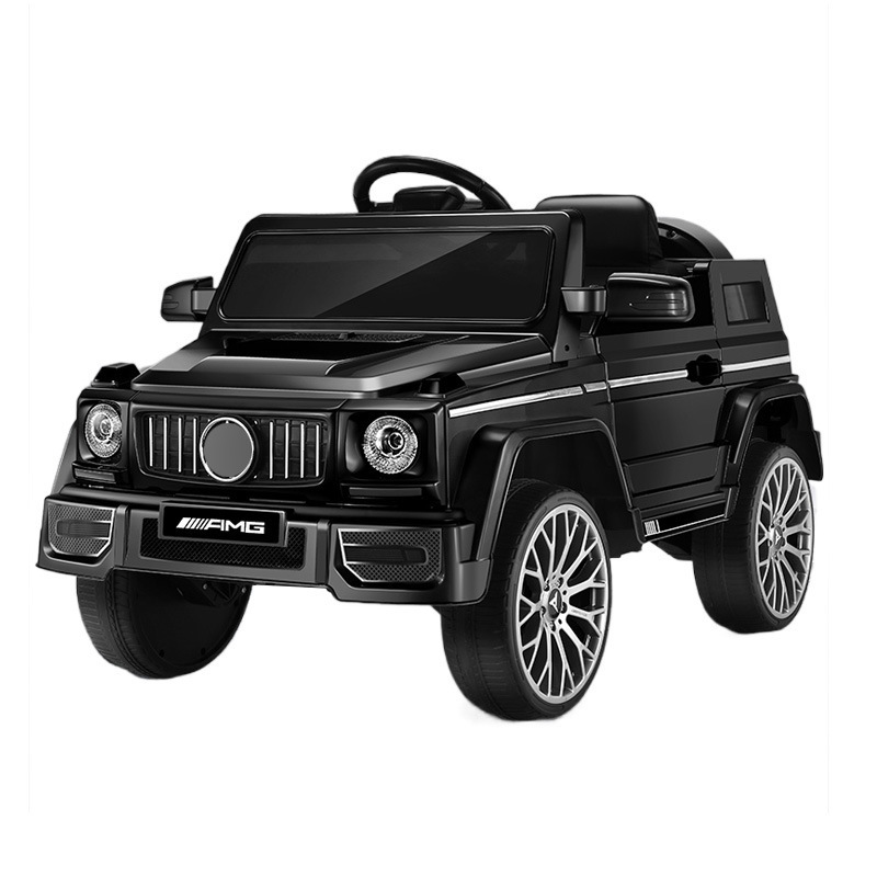 Coche eléctrico para niños portátil bebé auto-conducción coche de juguete Vehículo todoterreno de cuatro ruedas para niños cochecito recargable doble unidad