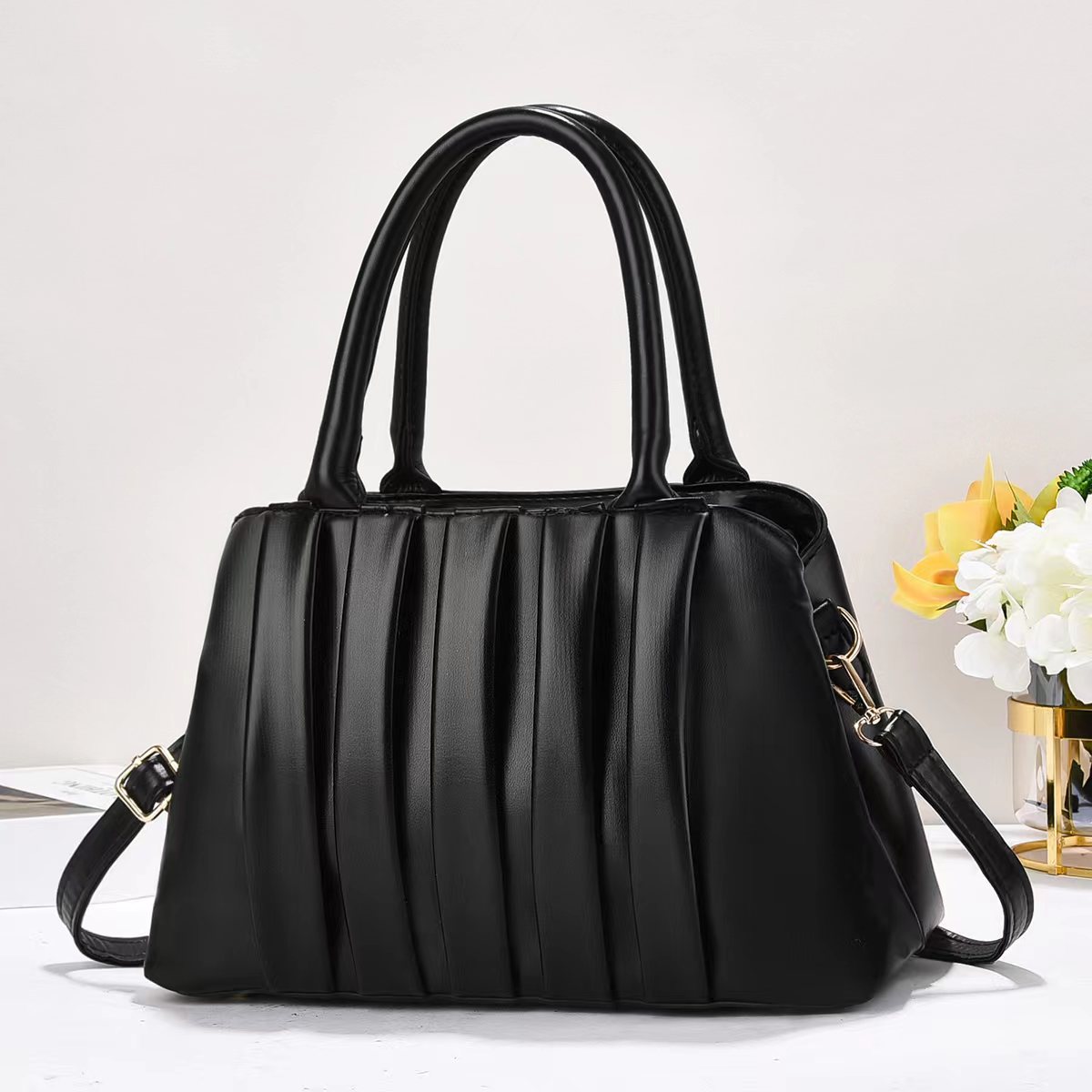Temperamento versátil nuevo bolso coreano de moda mujer hermoso bolso de hombro bolso de mujer bolso de mujer bolso grande