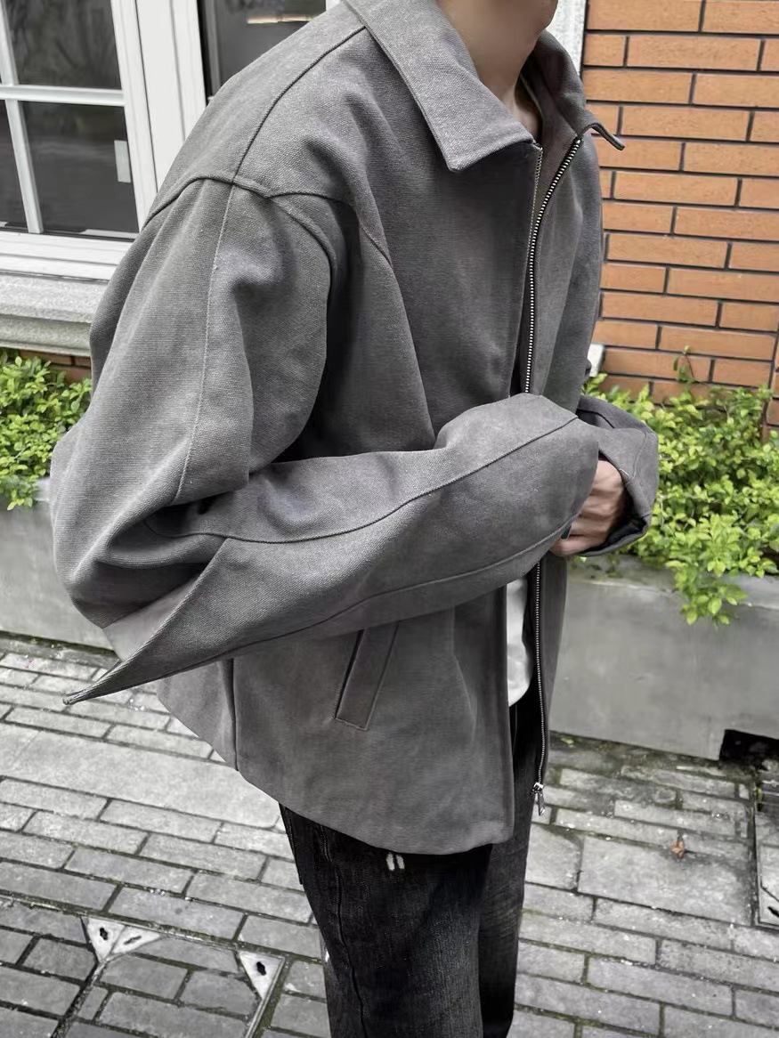 Giacca da uomo con spalline e design street style cavaliere_voghion.com