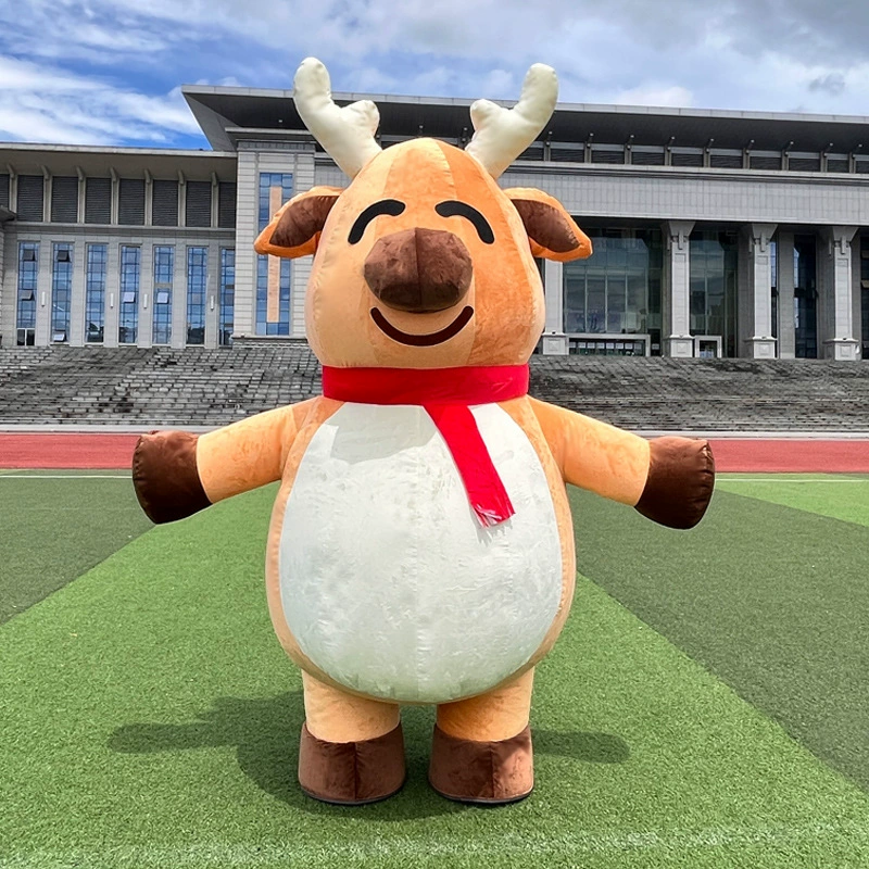 Надувная рождественская кукла, костюм, панда