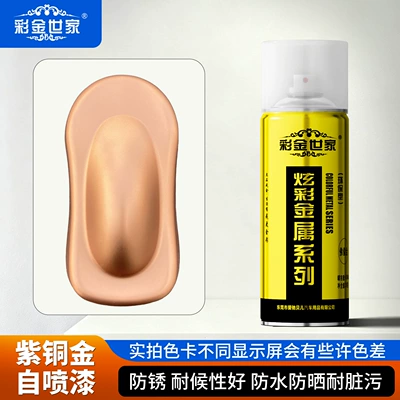 Crafts Iron Door Renovation Color Change: Avtomobil boyası - copper-gold-450ml-hand-spray-paint-spray-paint