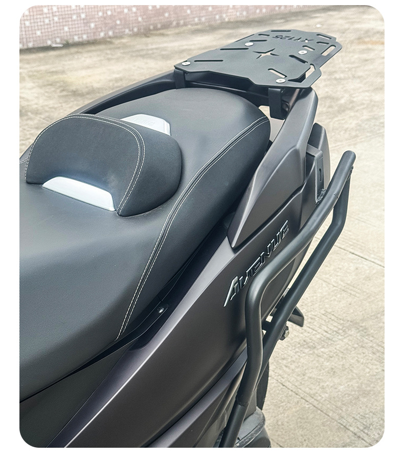Suitable for Yamaha Xingying 125 Carbon Steel Bumper Exhaust Bar Tailstock Motorcycle Bumper Anti-Collision Modification Accessories