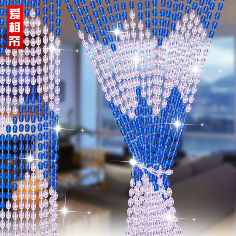 Bathroom Bedroom Plastic Bead Curtain Door Curtain Partition Curtain Crystal Entrance Curtain Decorative Mosquito Curtain Half Curtain Feng Shui Curtain