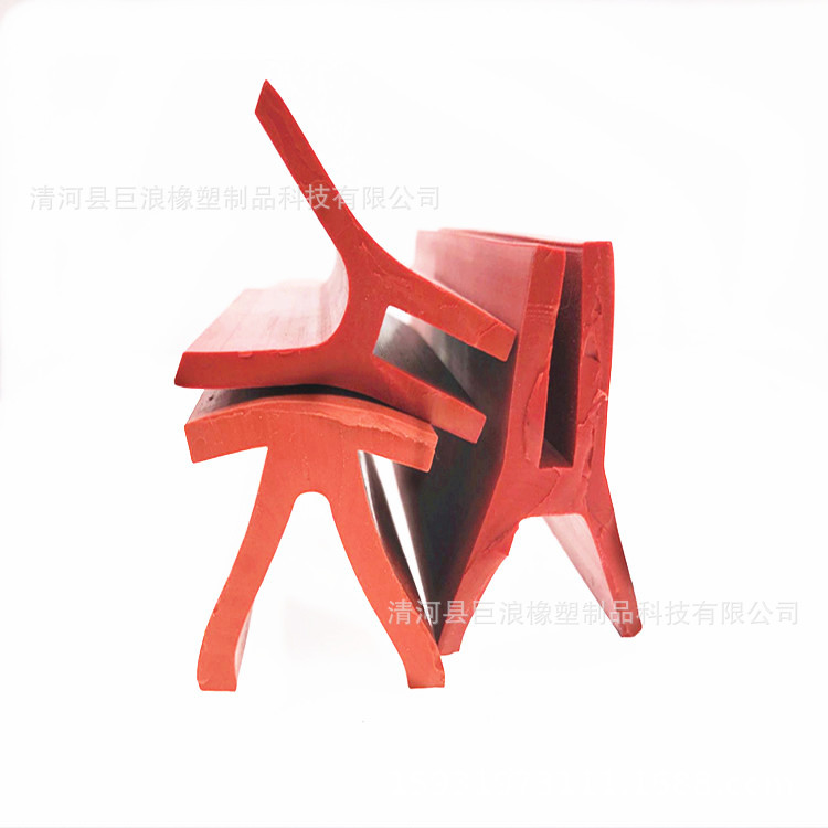 巨浪供应空压机密封条 H型硅胶密封条 耐高温胶条