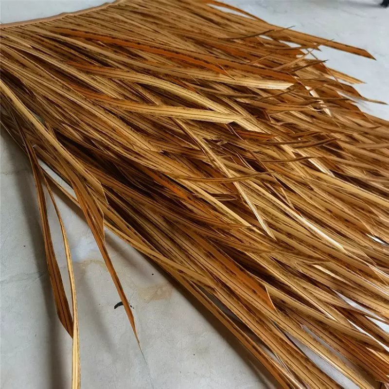 仿真茅草屋塑料稻草PVC茅草加厚防潮防虫工厂源头产品