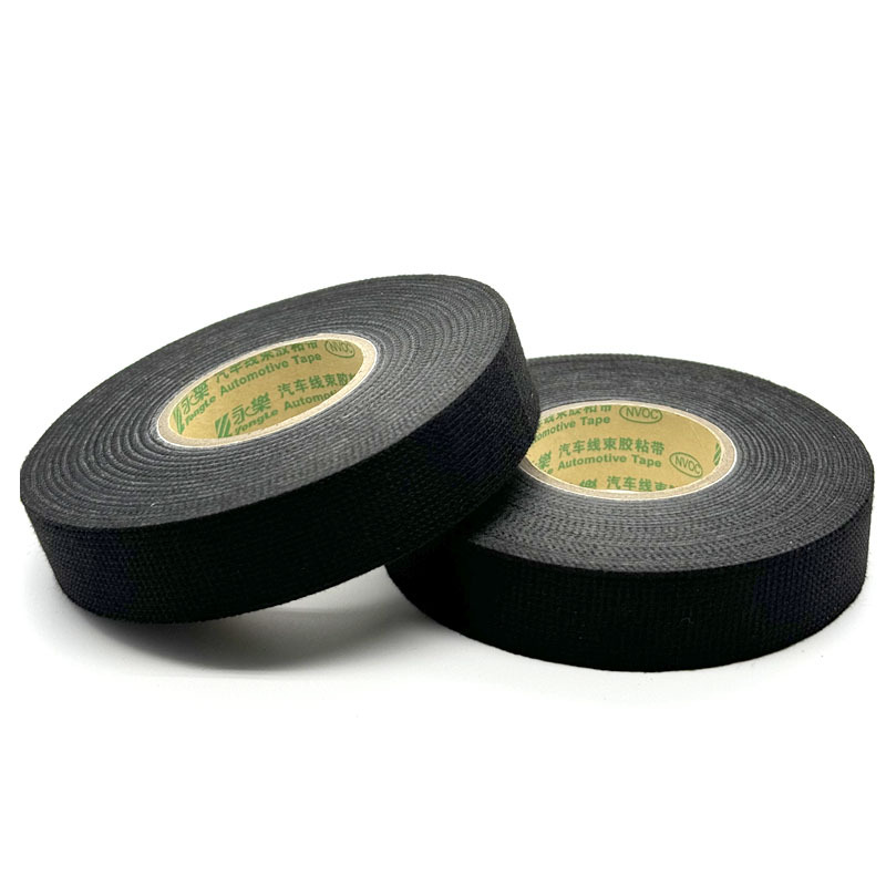 批发永乐汽车线束胶带 15米*1.9cm绕线胶带 单面橡胶绒布电工胶带