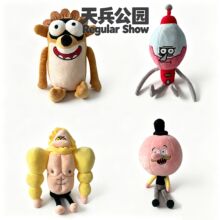 跨境新品Regular Show plush天兵公园日常毛绒玩具玩偶摩迪凯瑞格