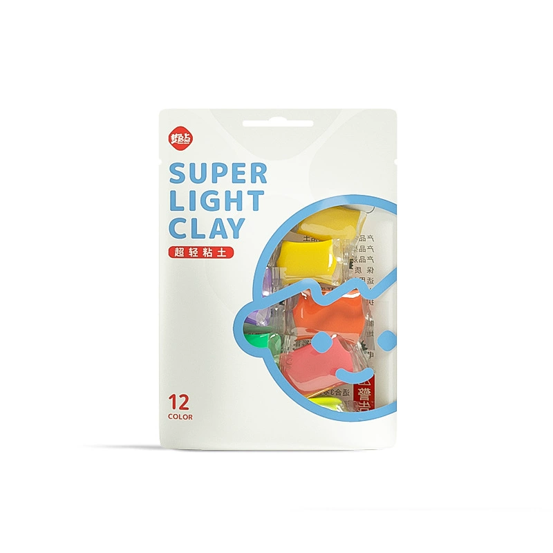 Ultra light children's clay, toy handmade, plasticine, space set, minifigure, DIY