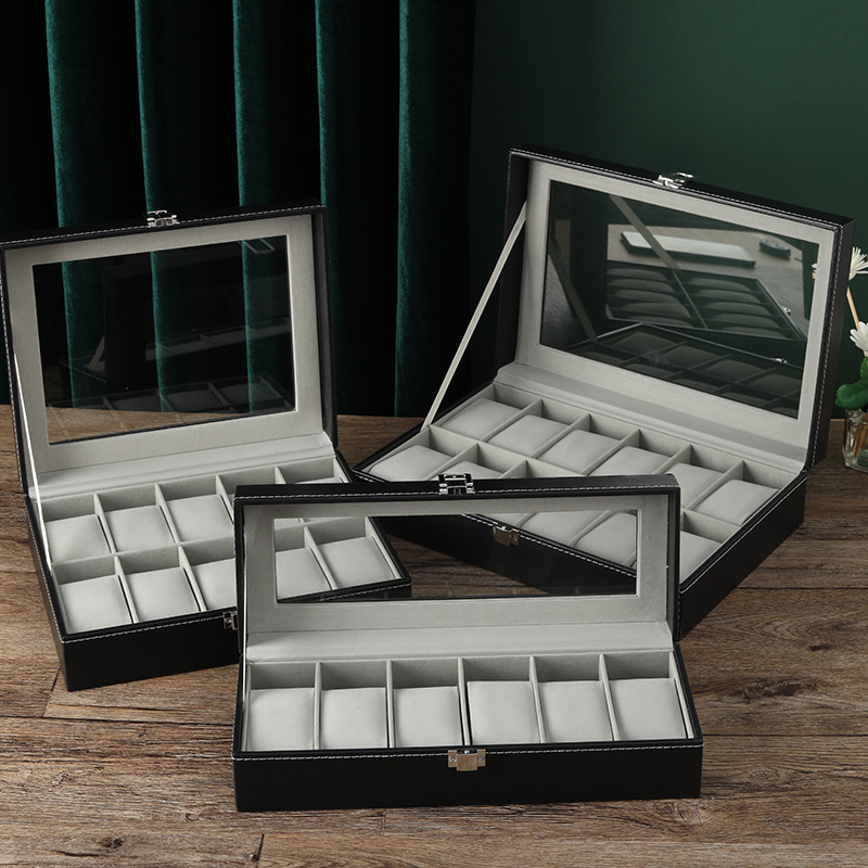 Watch Box Storage Box, Household Simple High-End Gift Packaging Display Box, Sunglasses Box with Glasses Case
