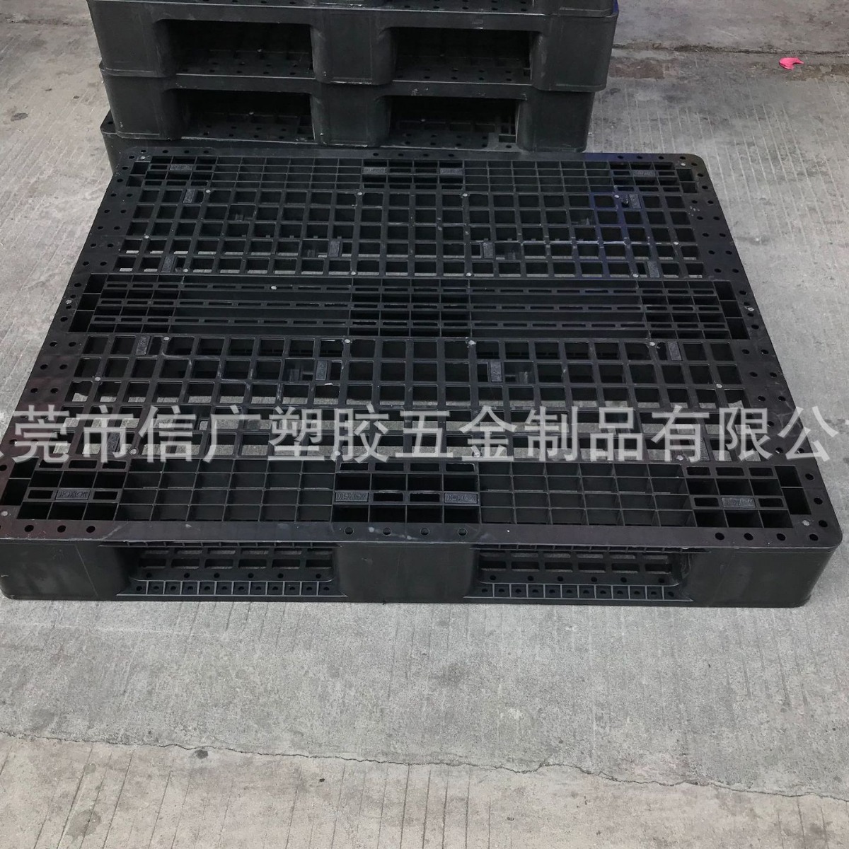 黑色防静电卡板 川字型网格防静电托盘 1210#防静电塑胶卡板厂家