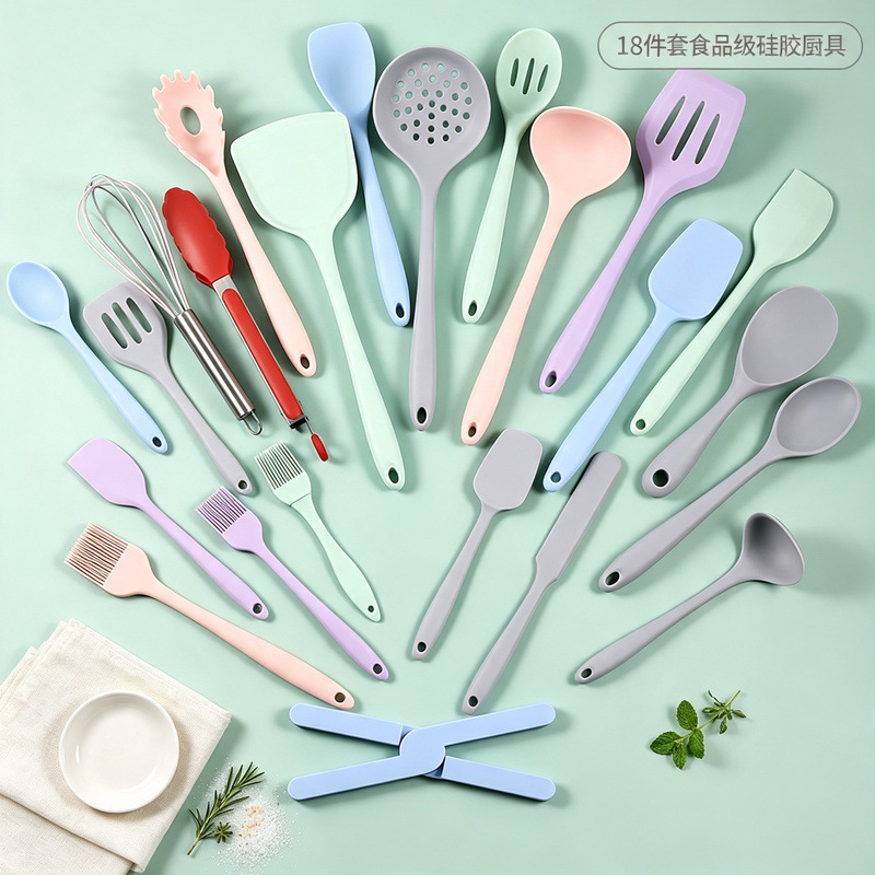 Fábrica de venta directa de cocina de silicona cocina de cinco piezas cocina de silicona cocina de silicona multifuncional cocina de silicona cocina