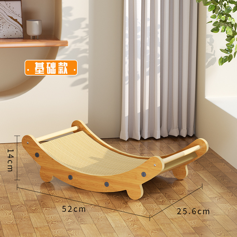 Cachorro de dos puertas para gatos con cortina de puerta, nido para gatos, tablero de agarre para gatos, juguete integrado, papel corrugado resistente al agarre para mascotas, garra afilada, suministros para gatos