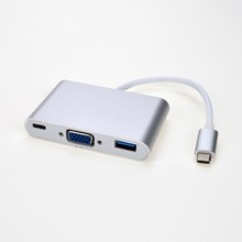 TYPE C�DPD VGA USB3.0�Pӛ���Uչ�]����һ����D�Ӿ�����@ʾ