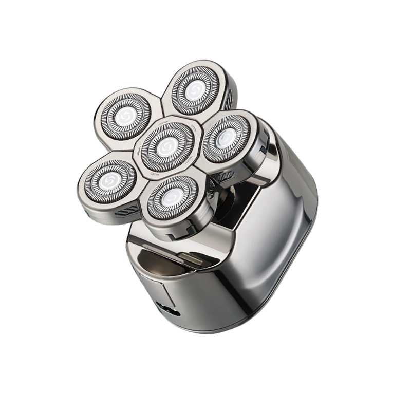 Cabeza calva transfronteriza artefacto afeitado cabeza auto-raspado máquina especial cabeza de ocho cuchillos cuerpo completo lavado máquina de afeitar eléctrica Fabricante Mayorista