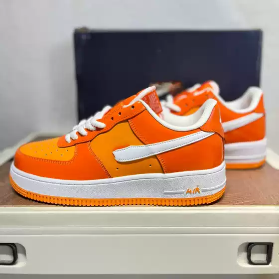 Putian Shoes Air Force AF1 Sneakers Thick Sole Height Increasing Sports Casual Trendy Shoes Retro Couple Versatile Comfortable Commuter Shoes