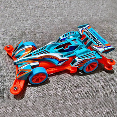 鋭沢dd新品四駆車arシャシー躍動麦林神剣号組立モデル四駆兄弟ミニレース