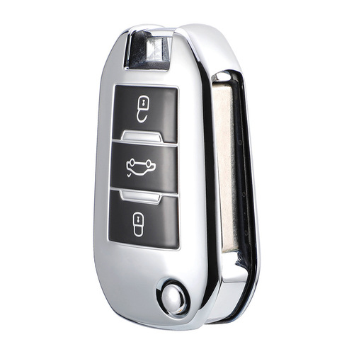 Applicable to Dongfeng Peugeot Key Case New 308 2008 3008 408 301 Logo Key Fob Cover Manufacturer