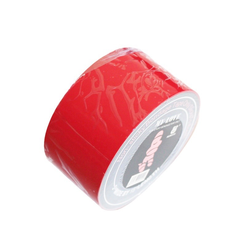 Juguetes sexuales al por mayor cinta electrostática vida de pareja sexo entrenamiento vinculante cinta no adhesiva multicolor