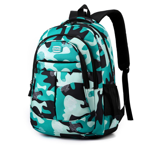 Wholesale Amazon new backpack large capacity junior high school backpack outdoor travel backpack male and female student school bag