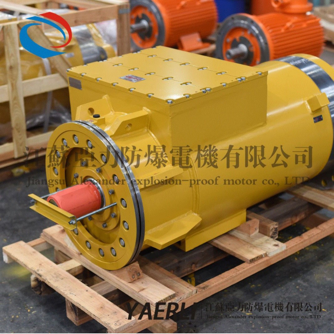佳木斯掘进机截割电机防爆型YBUS-260KW-6(A)矿用掘进机截割电机
