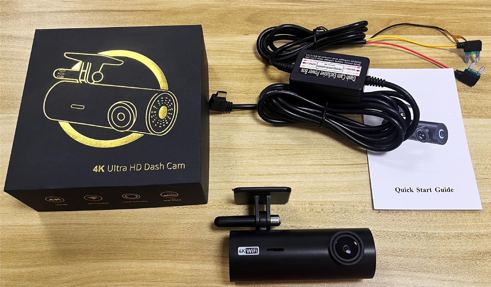 Lf10 Dual Recording 4K+1080P Wifi Driving Recorder 4K Driving Recorder Hd Night Vision Dash Cam