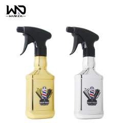 復古油頭噴壺 美發噴水壺 電鍍金色噴壺 理髮店水壺barbershop