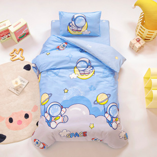 Children's Bedding Set, Kindergarten Quilt Six-Piece Set, Baby Bedding Three-Piece Set, Duvet Cover, Cotton Quilt, Korean-Style Cute Design