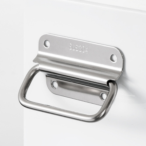 201/304 stainless steel folding handle, tool box movable wooden box handle, industrial equipment box flight box handle