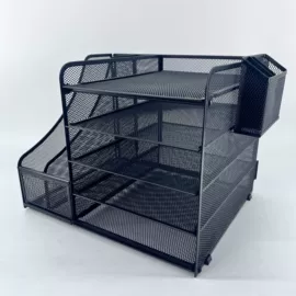 文件管理架;笔筒;垃圾桶