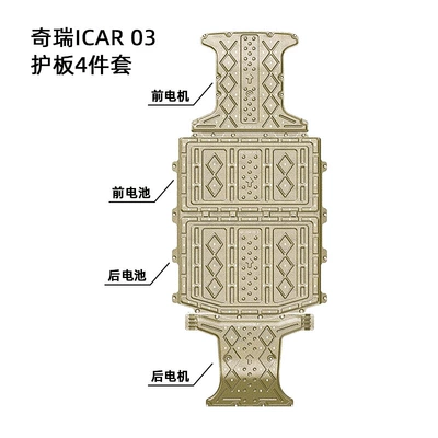 Plate for | Chery Underbody protection plate/engine baffle