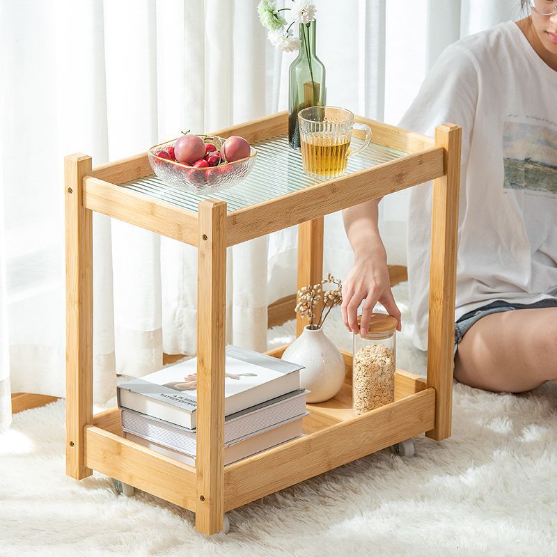 Gabinete de cabecera de cabecera de caña sofá móvil, tablero de té, tablero de té, tablero de té, tablero de esquina, sala de estar, tablero de té, tablero de esquina