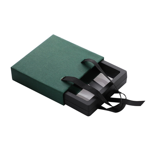 PE film floating packaging box transparent jewelry display box ring necklace jewelry box exquisite packaging box accessory box