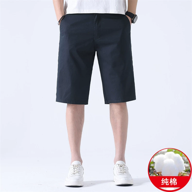 Мужские шорты, летние cotton trousers, спортивный костюм, свободный прямой крой