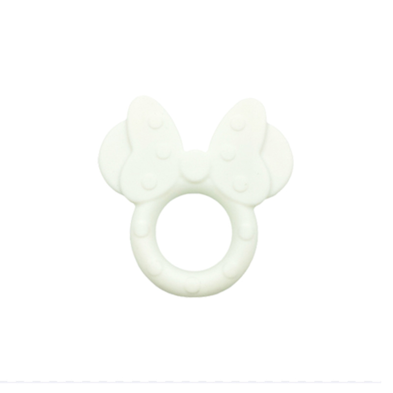 Manufacturer supply Minnie tooth gel creative cartoon baby teething gum toy Accessory parts Customizable
