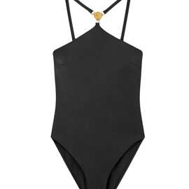 连体吊带显瘦比基尼泳装F2308