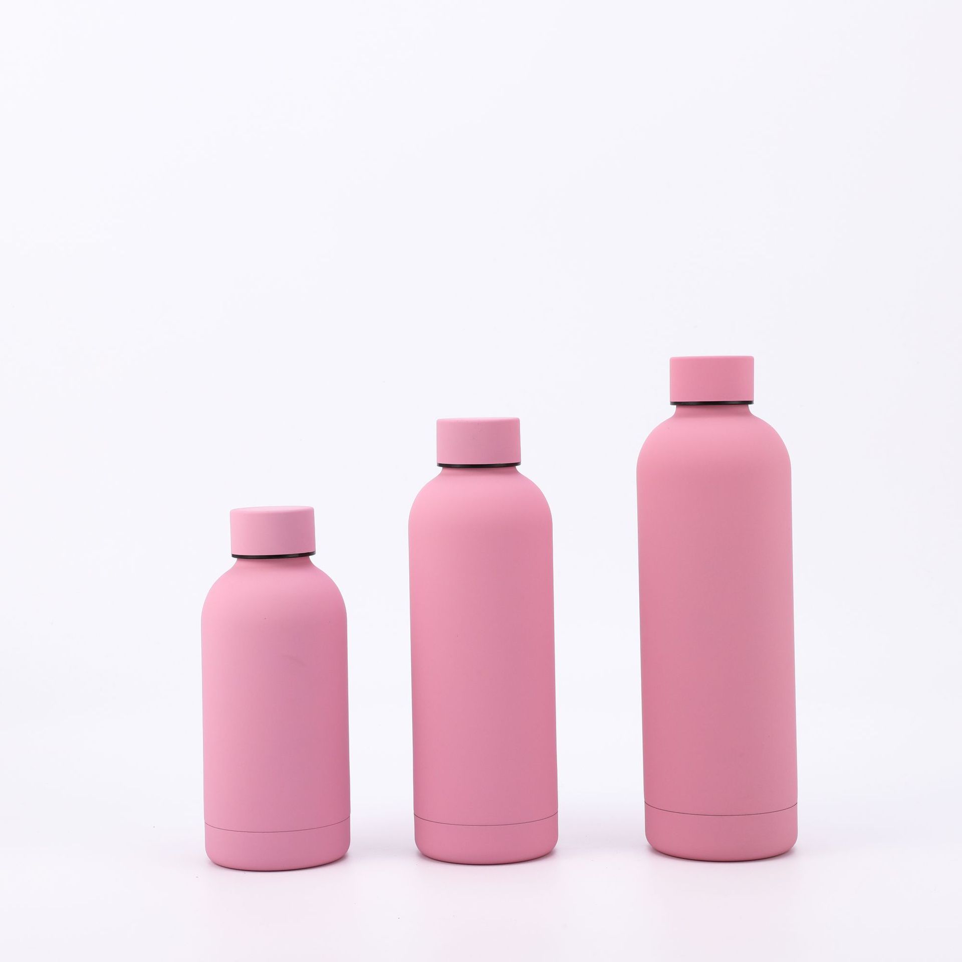 De alto aspecto de acero inoxidable 304 mini termo taza de gran capacidad pequeña boca olla hembra estudiante al aire libre deportes portátiles botella de agua