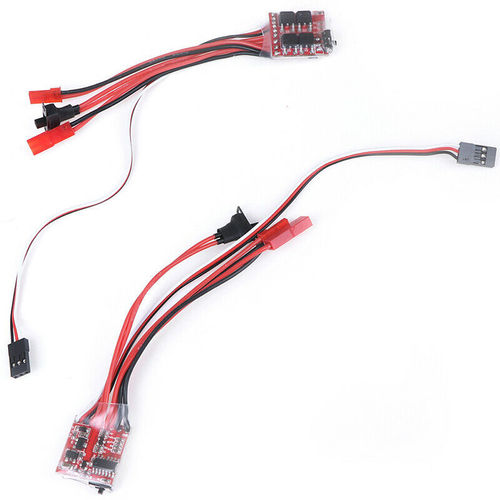 Convert mini electric car to brushless motor controller Climbing vehicle/shipping dual brush motor controller 20A/30A with brake